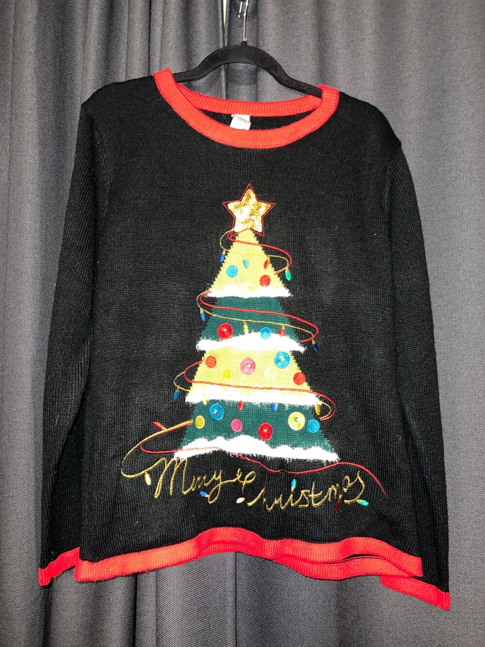 Ugly Christmas Sweater Xmas Size Large